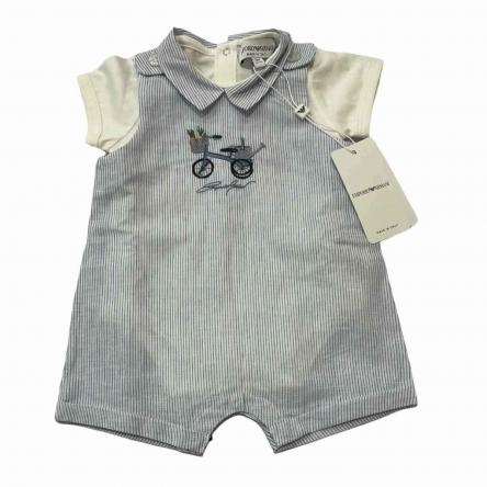 Set Pagliaccetto+Body Baby Armani 3lnv11 Nn09z